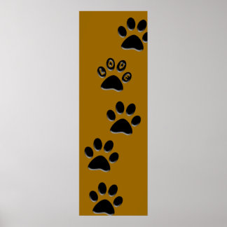 Cat Paw Posters | Zazzle