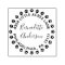 Paw Print Round Return Address Stamp Self-inking