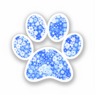 Paw Print Sticker