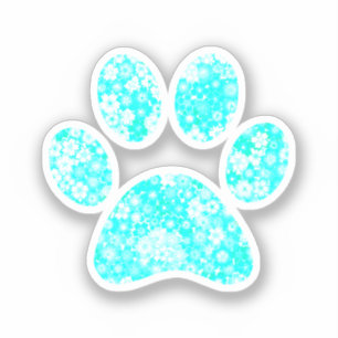 Paw Print Sticker