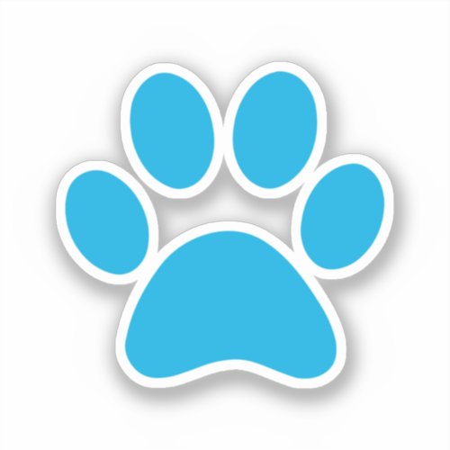 Paw Print Sticker