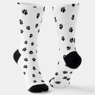 Paw Print Sustainable Premium Crew Sock
