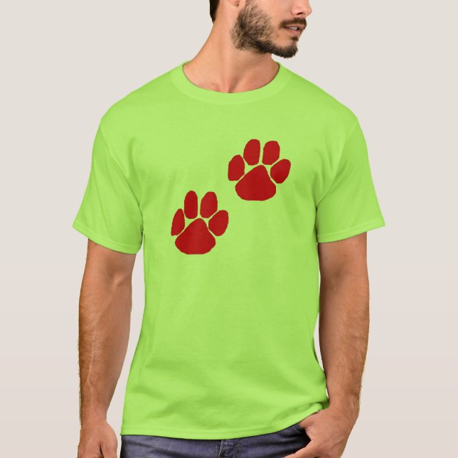 Paw Print T-Shirt (Front)