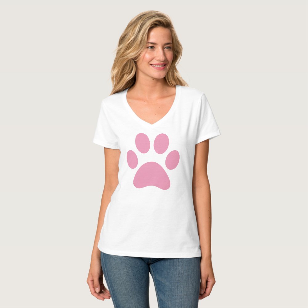 Discover Paw Print T-Shirt, Classic T-Shirt
