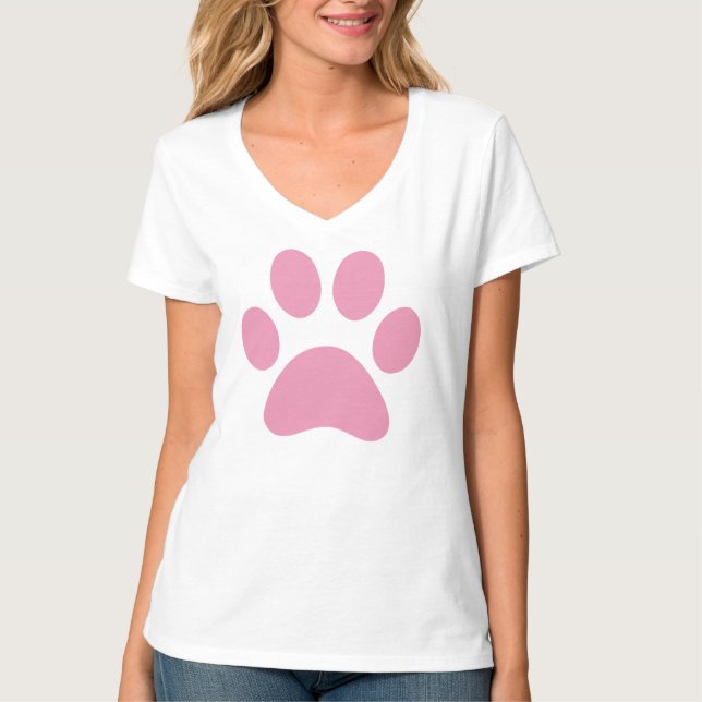 Paw Print T-Shirt (Front)