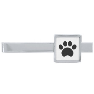 Paw Print Tie Bar