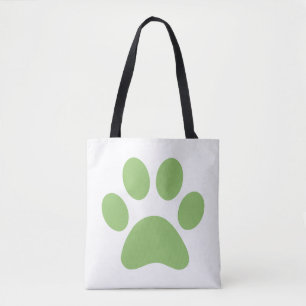 Paw Print Tote Bag
