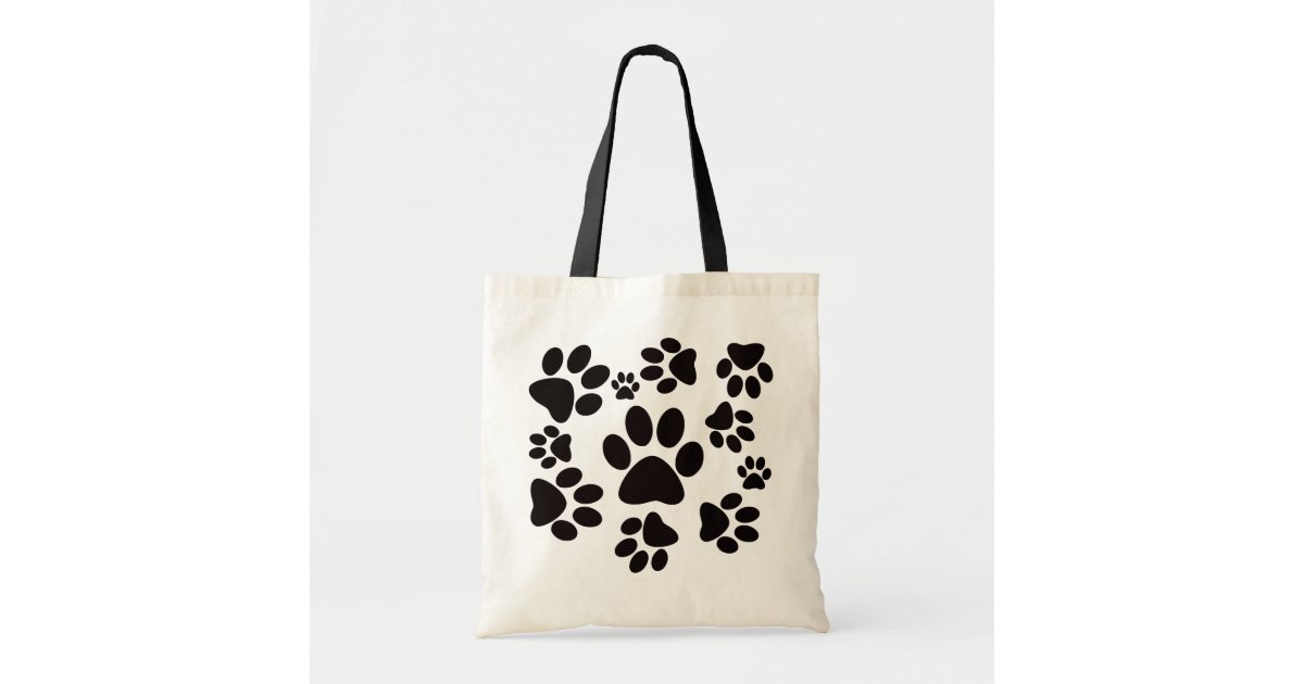 Paw Print Tote Bag | Zazzle
