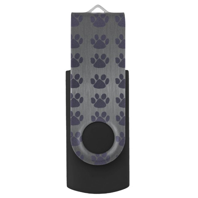 Paw Print USB Drive (Front Vertical)