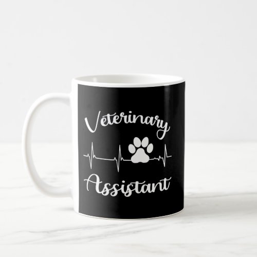 Paw Print Veterinary Assistant Vet Assistant Veter Coffee Mug
