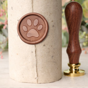 Paw Print Wax Seal Stamp