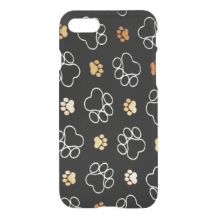 Paw printed mobile case
