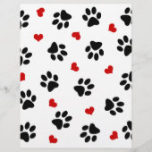 Paw Prints and Hearts (Front)