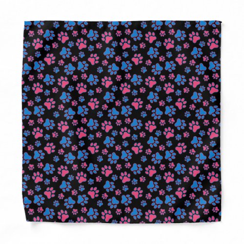 Paw Prints Bandana