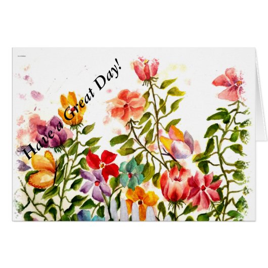 PAW PRINTS BEHIND THE FENCE CARDS (Front Horizontal)