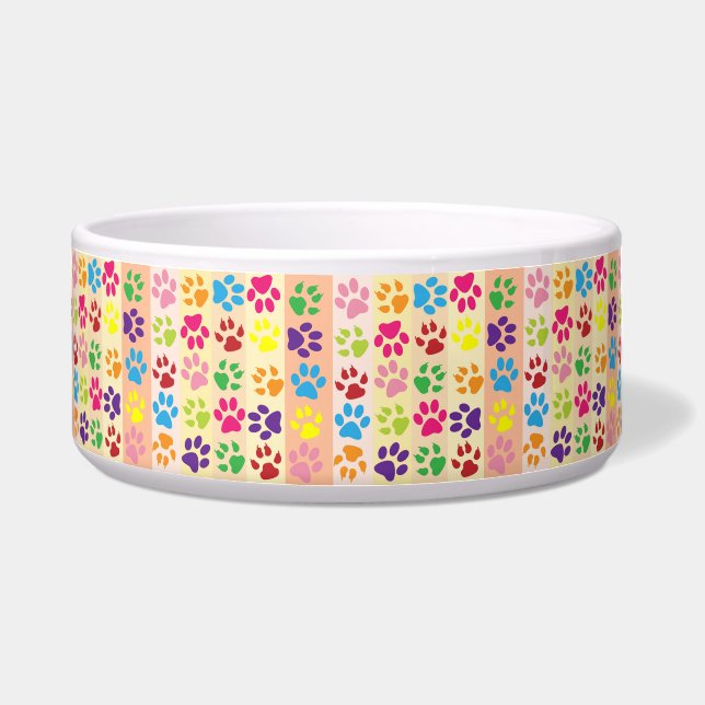 Paw Prints Bowl (Front)