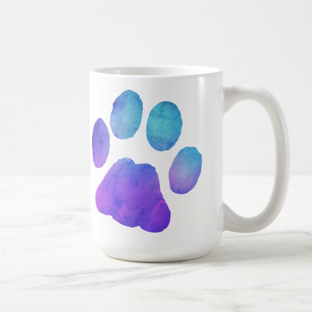Paw Prints Coffee Mug (Right)
