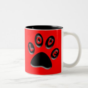 Paw Prints Cups by FXtions at Zazzle