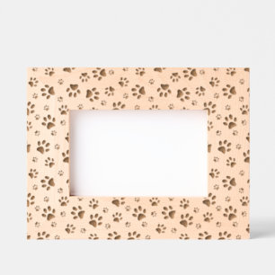 Paw Prints Design Engraved Frames