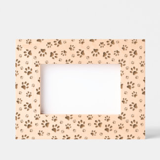 Paw Prints Design Engraved Frames