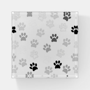 Paw Prints Design Paperweight