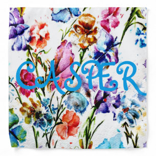 PAW PRINTS DOG BANDANA