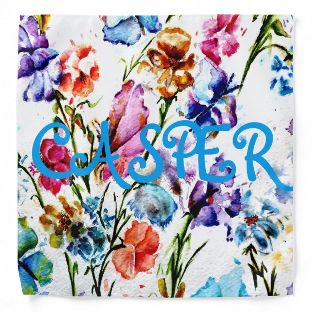 PAW PRINTS | DOG BANDANA (Front)