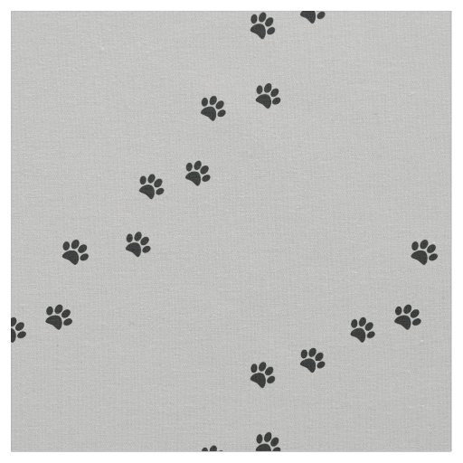 Paw Prints Fabric