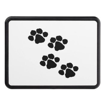 Paw Prints For Animal Lovers Trailer Hitch Cover by bonfireanimals at Zazzle