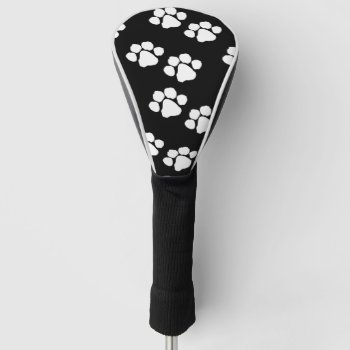 Paw Prints For Pet Lovers   Golf Head Cover by bonfireanimals at Zazzle