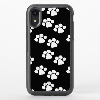 Paw Prints For Pet Owners Otterbox Symmetry Iphone Xr Case by bonfireanimals at Zazzle