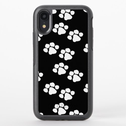 Paw Prints For Pet Owners OtterBox Symmetry iPhone XR Case