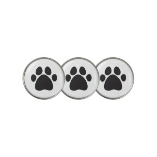 Paw Prints Golf Ball Marker