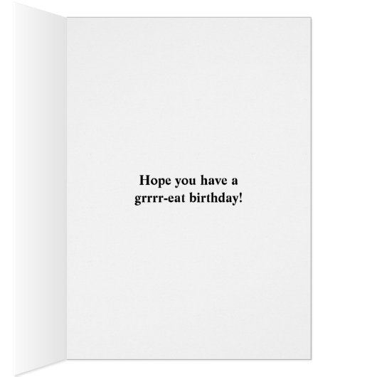 Paw Prints Happy Birthday (Inside (Right))