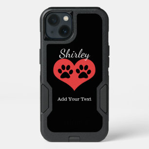 Paw Prints In My Heart by Shirley Taylor iPhone 13 Case