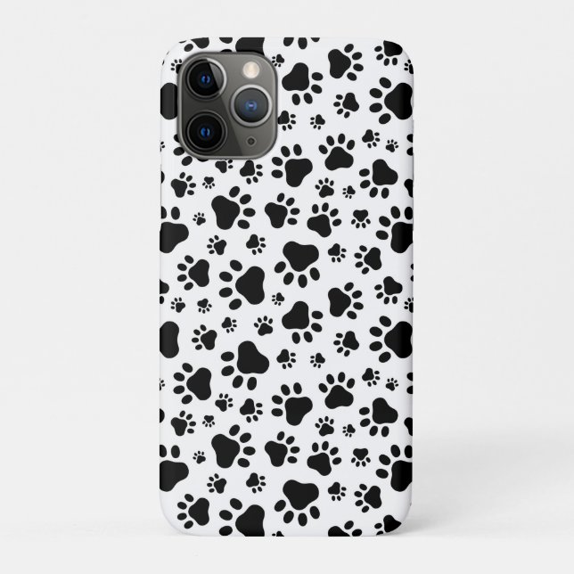 Paw Prints IPhone 11 Pro Case (Back)
