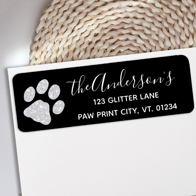 Paw Prints Label (Creator Uploaded)