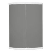 Paw Prints Lampshade - Gray Dog Paw Print (Back)