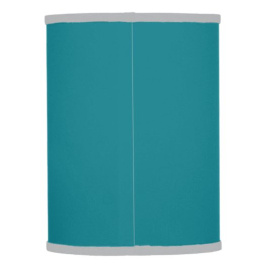 Paw Prints Lampshade - Teal Dog Paw Print (Back)