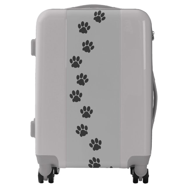 Paw Prints Luggage (Front)
