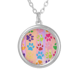 Paw Prints Necklace