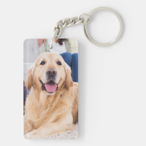 Paw Prints on our Hearts Dog Pet Memorial Keychain