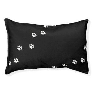 Paw Prints Pet Bed