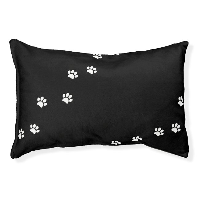 Paw Prints Pet Bed (Front)