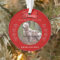 Paw Prints Poem Memorial Red