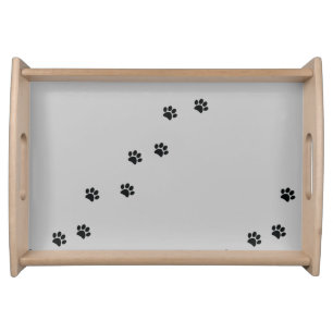 Paw Prints Serving Tray