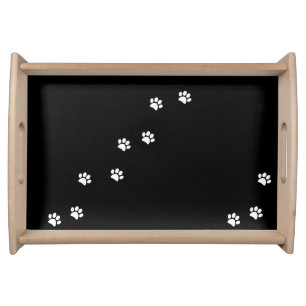 Paw Prints Serving Tray