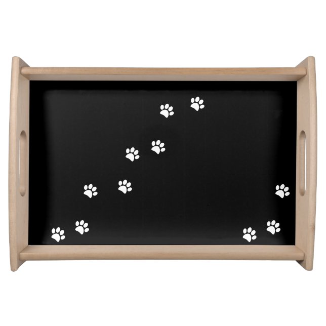 Paw Prints Serving Tray (Front)