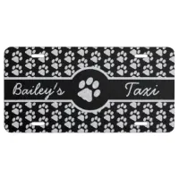 Dog mom license outlet plate