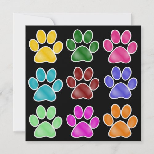 Paw Prints _ SRF Invitation